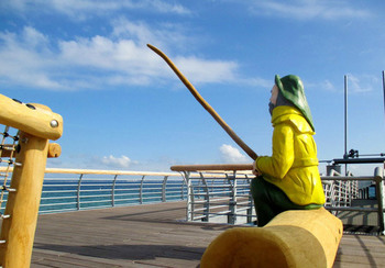 Die neue Seebrücke in Niendorf © Frank Horn