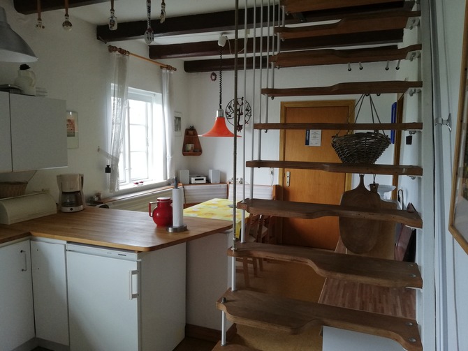 Ferienhaus in Michaelsdorf - Hagedorn - K&uuml;che Sitzecke