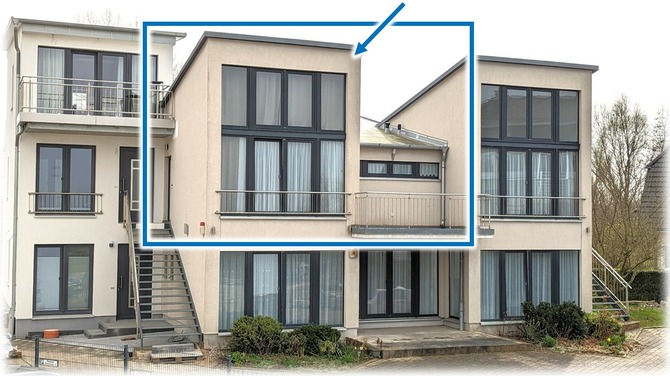 Ferienwohnung in Börgerende - Appartement 4 - Ostseeblick - Bild 4