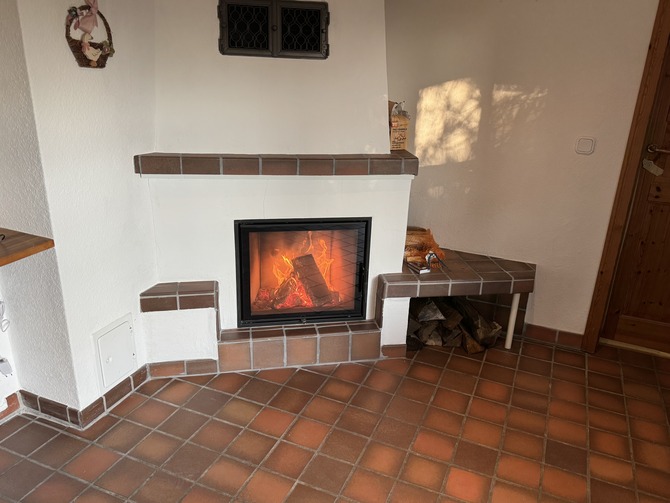 Ferienwohnung in Fehmarn OT Albertsdorf - Weber I - Eigener Kamin Kaminholz wird kostenlos gestellt