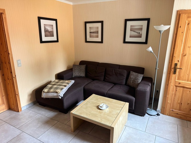 Ferienwohnung in Niederhagen - Sonne und Me(eh)r - Wohnbereich