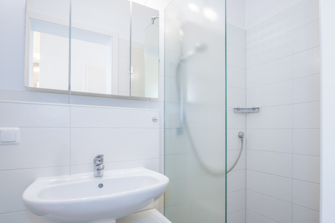 Ferienwohnung in Zinnowitz - Villa Marin - Dusche