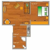 Ferienwohnung in Neustadt - ancora Marina Haus 1 Nr. 09, Typ 3 - Bild 2