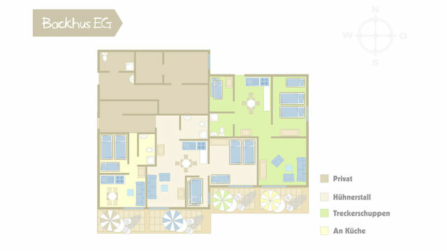 Ferienwohnung in Fehmarn - Ferienhof B&uuml;dlfarm - H&uuml;hnerstall - Bild 11