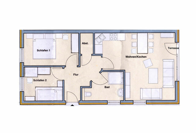Ferienwohnung in Ostseeheilbad Zingst - Freesenkietz, FW 2.1 - Bild 15
