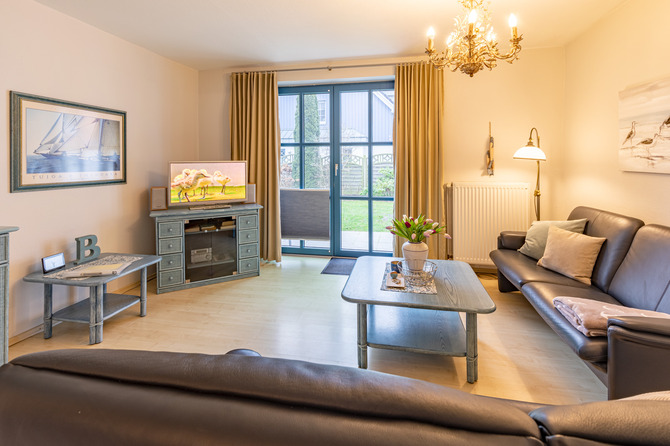 Ferienwohnung in Ostseeheilbad Zingst - Whg B, Ihr Urlaubszuhause - Wohnbereich