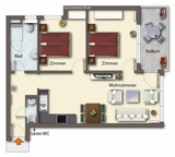 Ferienwohnung in Ahlbeck - (Brise) Strandresidenz Else Marie App. 3.11 - Bild 24