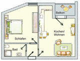 Ferienwohnung in Ahlbeck - (Brise) Haus Miramar App. 32 - Bild 12