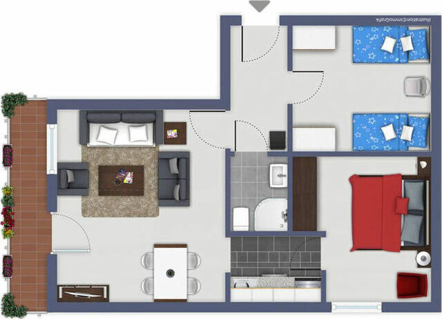Ferienwohnung in Dahme - Zur schönen Aussicht - FW 6 - Bild 14