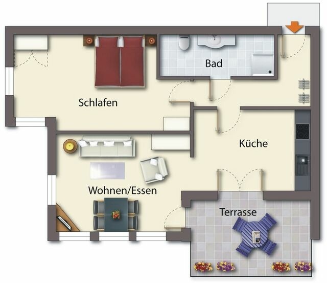 Ferienwohnung in Seebad Heringsdorf - (Brise) Neubauvilla Damaris App. 04 - Bild 18