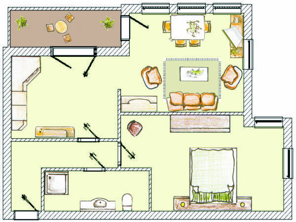 Ferienwohnung in Seebad Heringsdorf - (Brise) Neubauvilla Damaris App. 08 - Bild 17