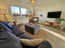 K&uuml;stengl&uuml;ck 2: Stylisches Apartment mit Meerblick - 200m zum Strand & B&auml;cker