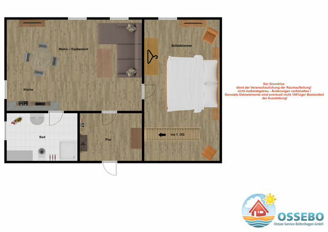 Ferienwohnung in Wohlenberg - Ferienwohnung Sunny - Bild 13