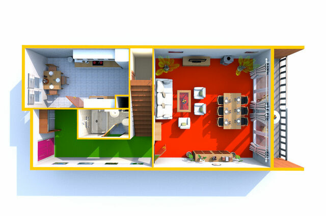 Ferienwohnung in Hohen Wieschendorf - Abendrot 308 an der Ostsee - ABC308 - Bild 25