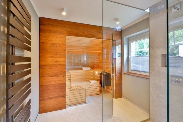 Ferienwohnung in Sellin - Ferienwohnung Weitblick mit gro&szlig;em Balkon, Sauna, Kaminofen im OG - Bild 3